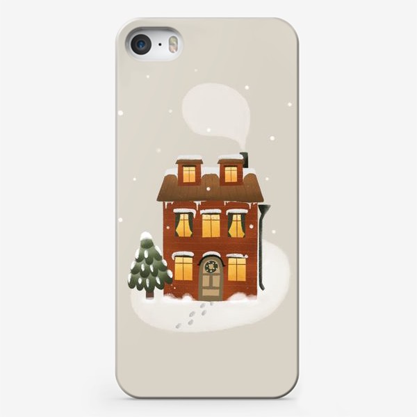 Чехол iPhone «Уютный дом»
