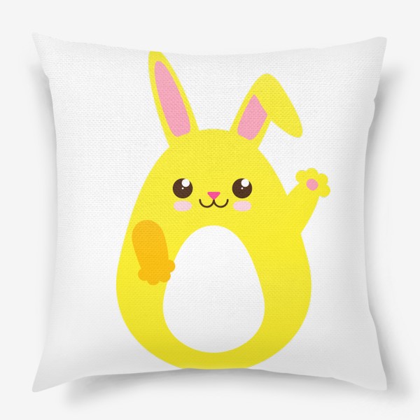 Подушка «Зайчик - забавный кролик»