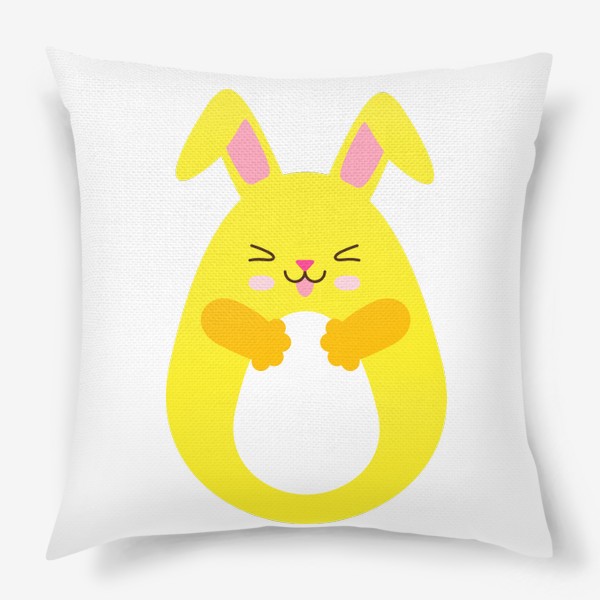 Подушка «Кролик - мультяшный заяц»