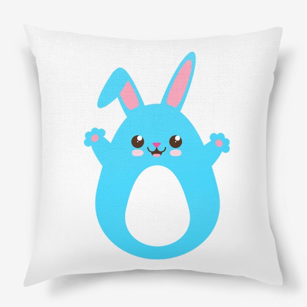Подушка «Кролик - символ 2023 года, заяц»