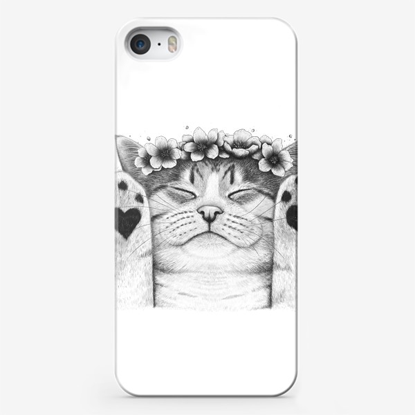 Чехол iPhone «Сладкий котик»