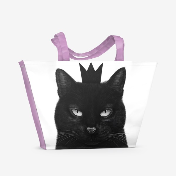 Пляжная сумка «Король кот»