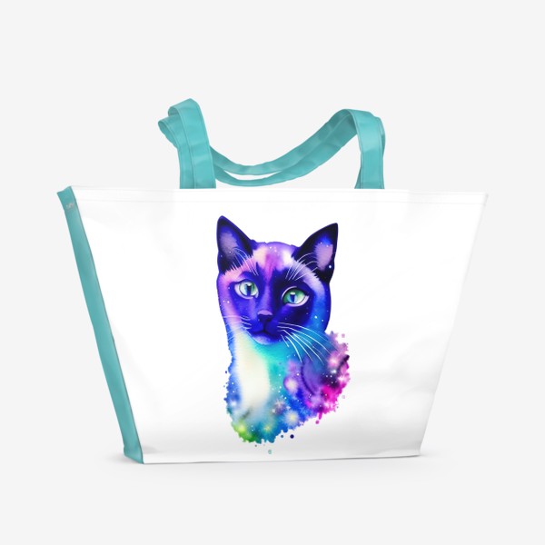 Пляжная сумка «Сиамская кошка»
