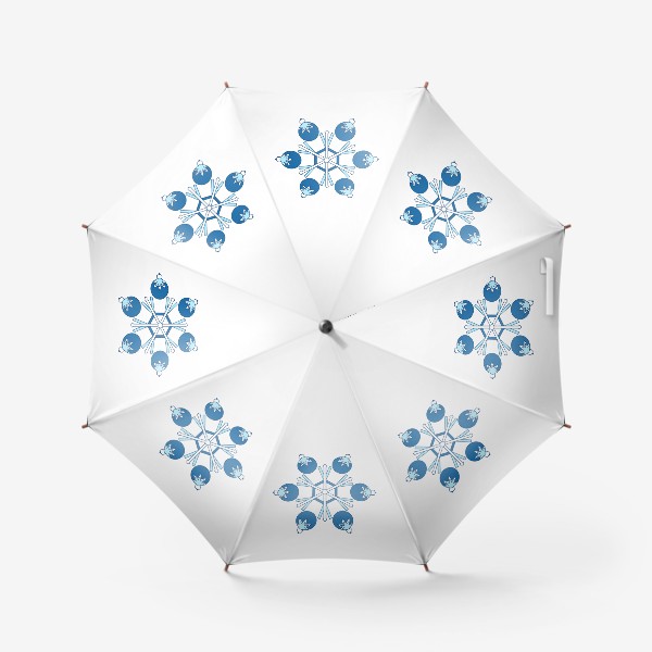 Зонт «Зимний праздник»