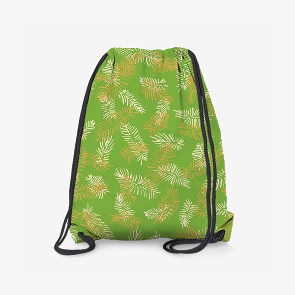Рюкзак «новогодний. листья пальмы»
