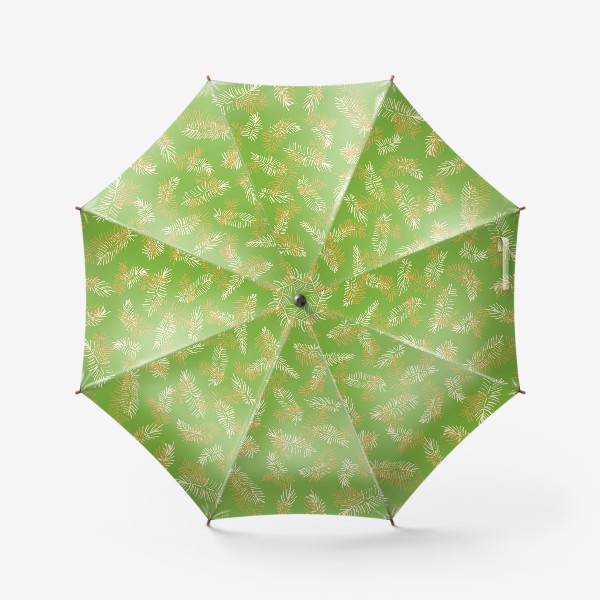 Зонт «новогодний. листья пальмы»