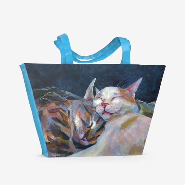 Пляжная сумка &laquo;Кошки&raquo;