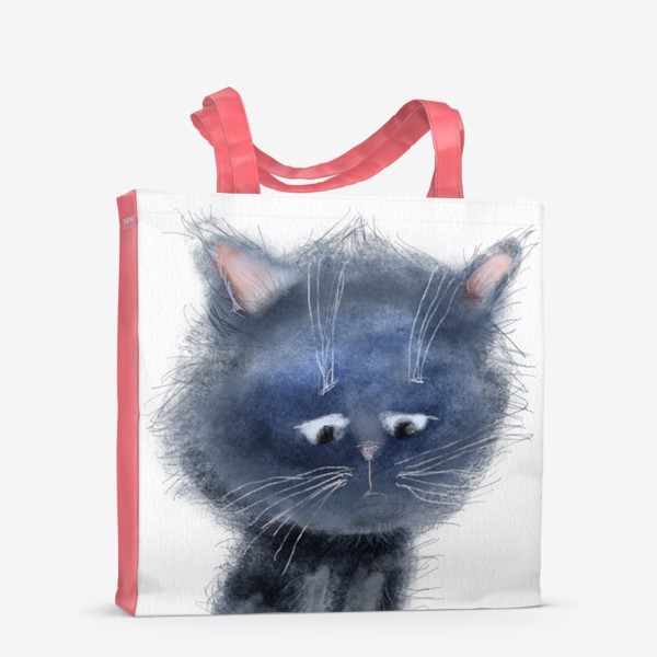 Сумка-шоппер «Грустный кот»