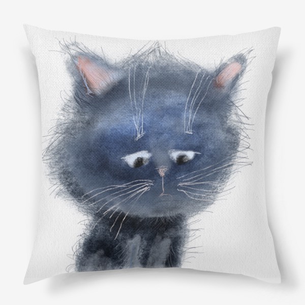 Подушка «Грустный кот»
