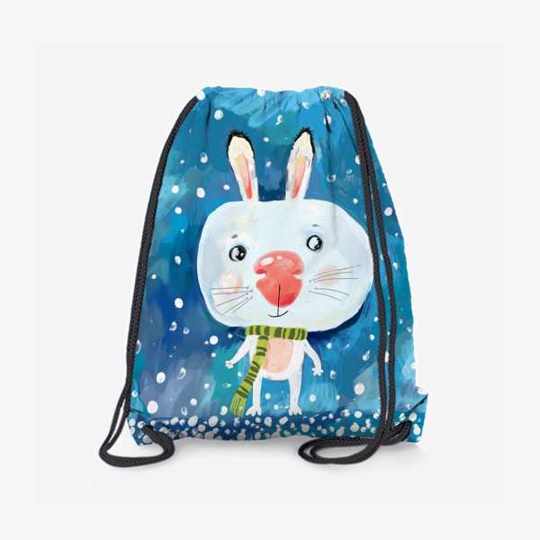 Рюкзак «Кролик в снегу»