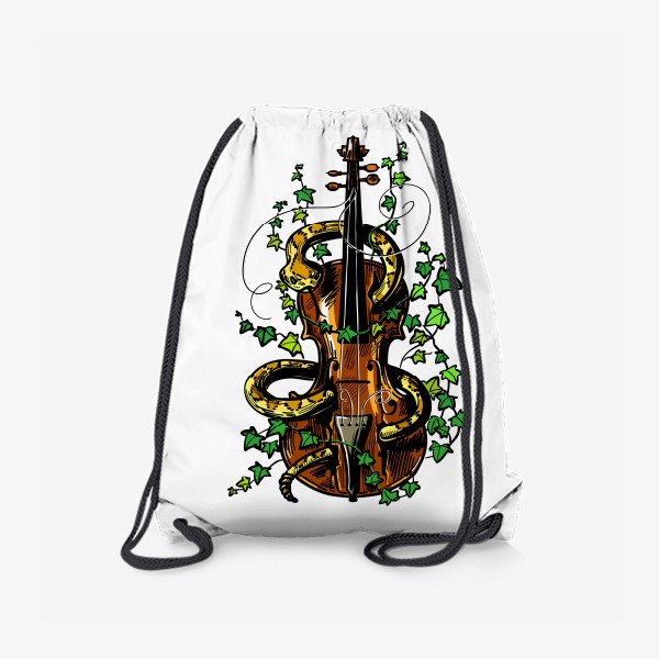 Рюкзак «Змея и старая скрипка»