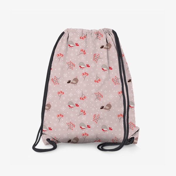 Рюкзак «Птички и ягоды»