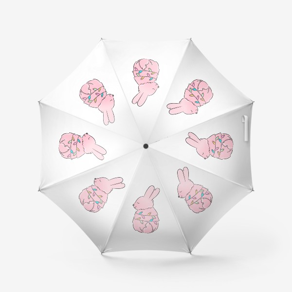 Зонт «символ 2023 года кролик»