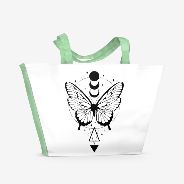 Пляжная сумка «Бабочка бохо»