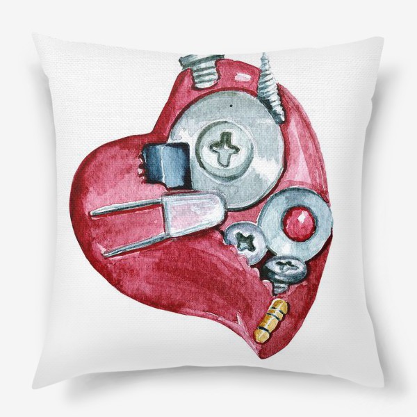 Подушка «Механизм сердца»