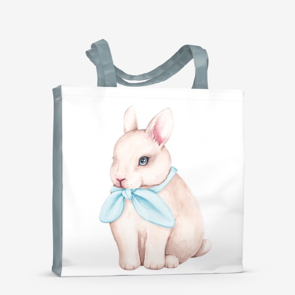 Сумка-шоппер «Кролик с бантом»