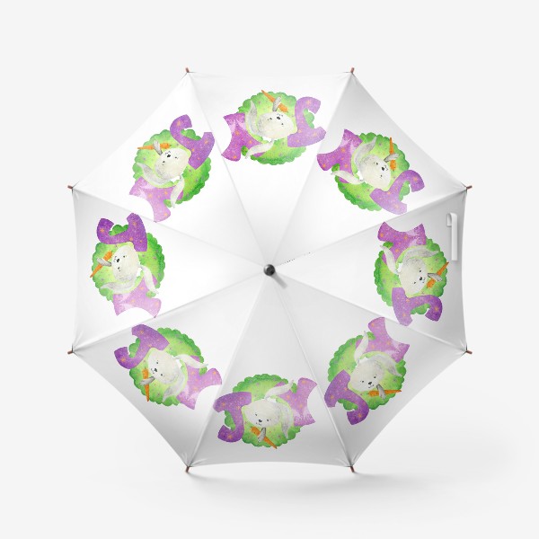 Зонт «зайка в  венке»