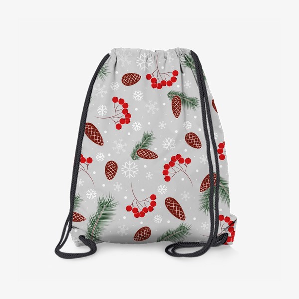 Рюкзак «Шишки и ягоды. Зима»