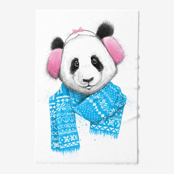 Полотенце «Зимняя панда»