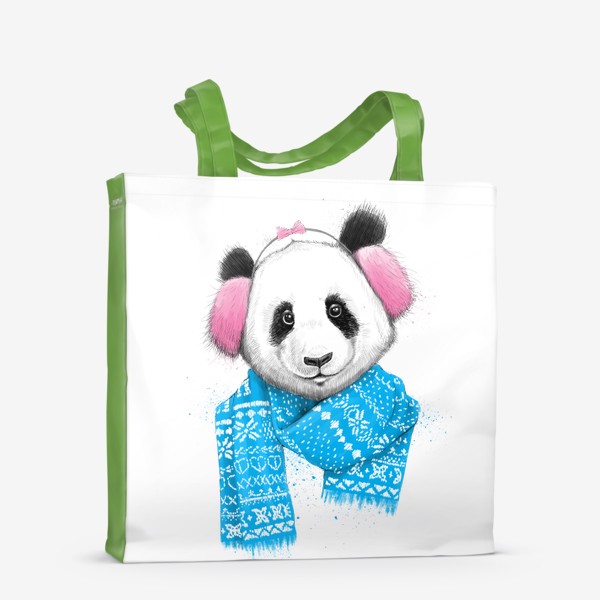 Сумка-шоппер «Зимняя панда»