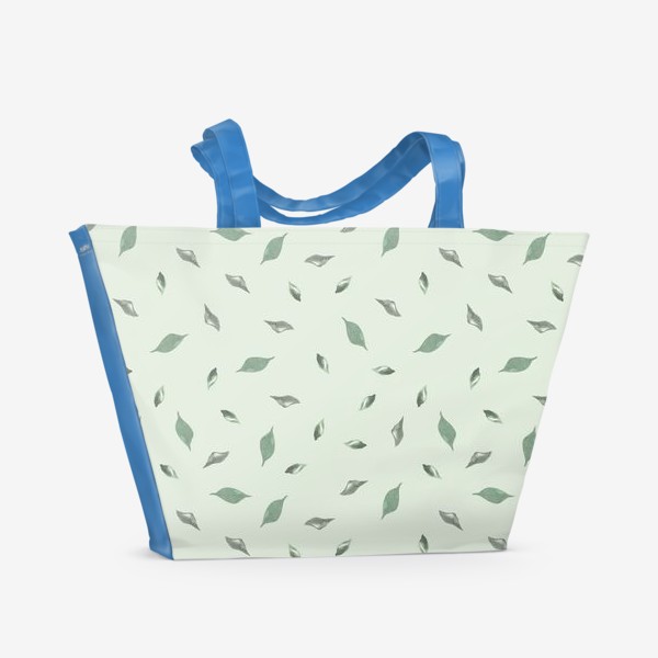 Пляжная сумка «Мелкие листики»