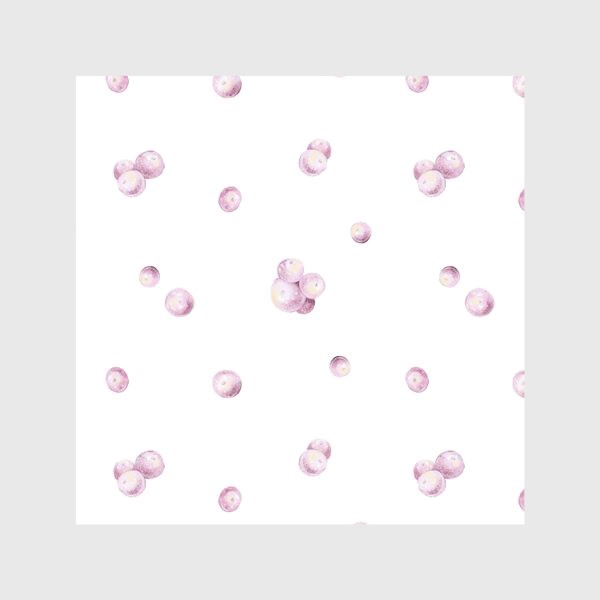 Скатерть «Акварельный нарисованный вручную фон с нежными иллюстрациями веточек снежноягодника. Розовые зимние ягоды. Флористика»