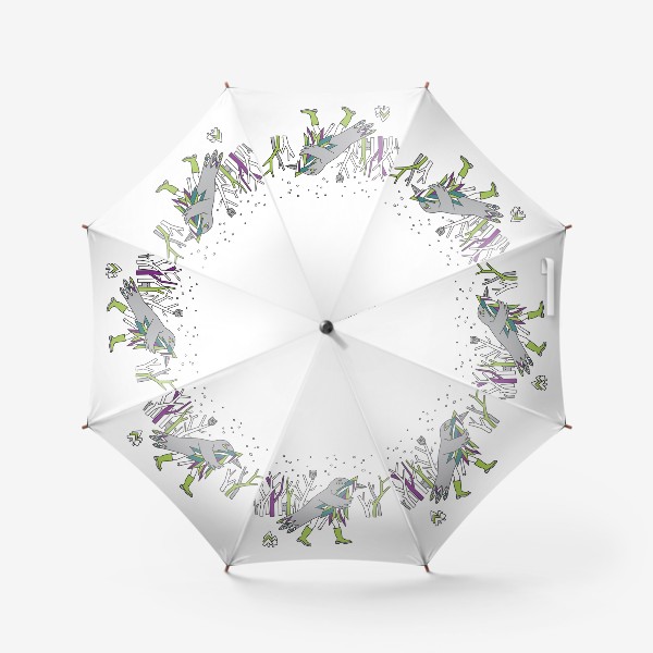 Зонт «Несу домой ёлку»