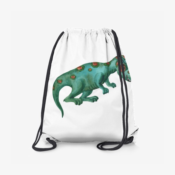 Рюкзак «Газозавр. Зеленый динозавр.»