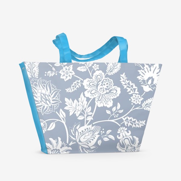Пляжная сумка «Цветочный сад»