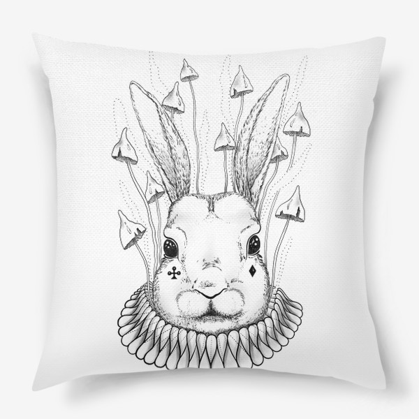 Подушка «Белый кролик»