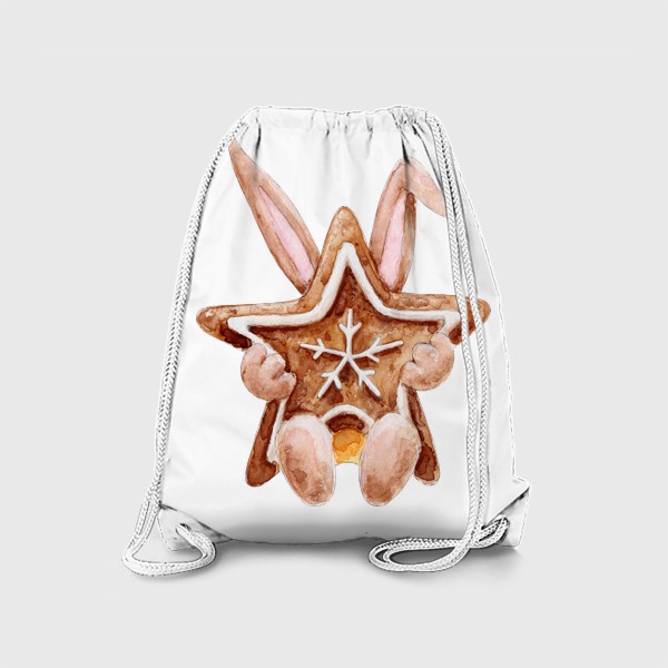 Рюкзак «Зайка с имбирным печеньем, серия Ушастые, Новый год 2023»