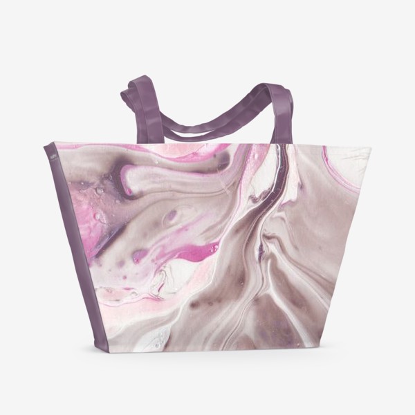 Пляжная сумка «Мраморное настроение»