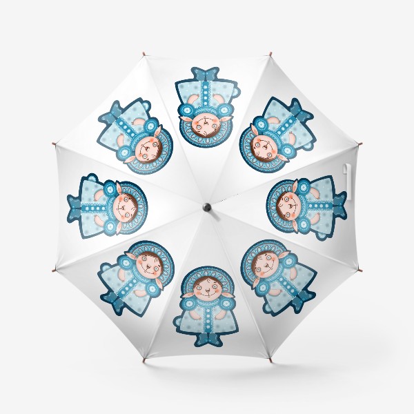 Зонт «Снегурочка»