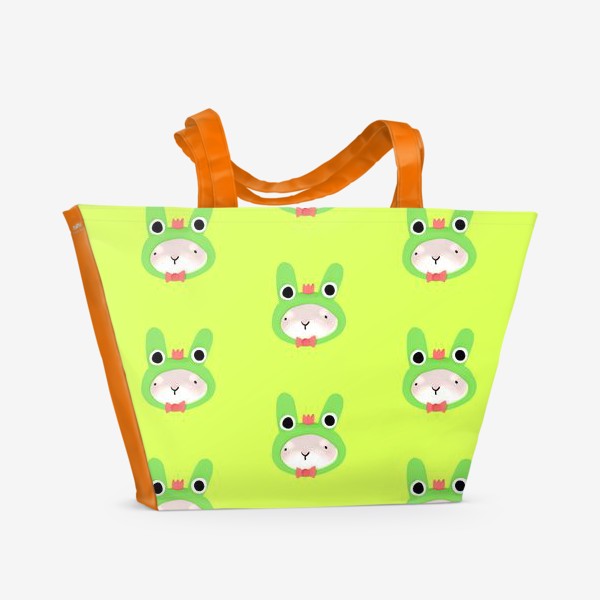 Пляжная сумка «Заколдованный кролик»
