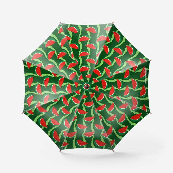 Зонт «Паттерн с арбузами»