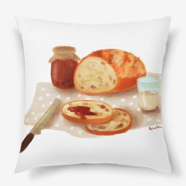 Подушка «Хлеб с джемом»