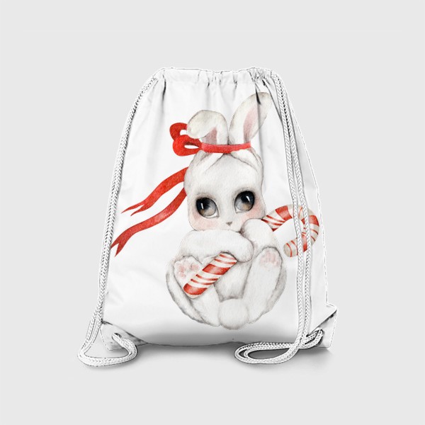 Рюкзак «Новогодний зайка»