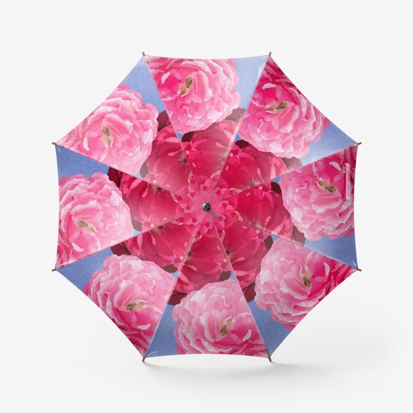 Зонт «Розовые цветы / Pink flowers»