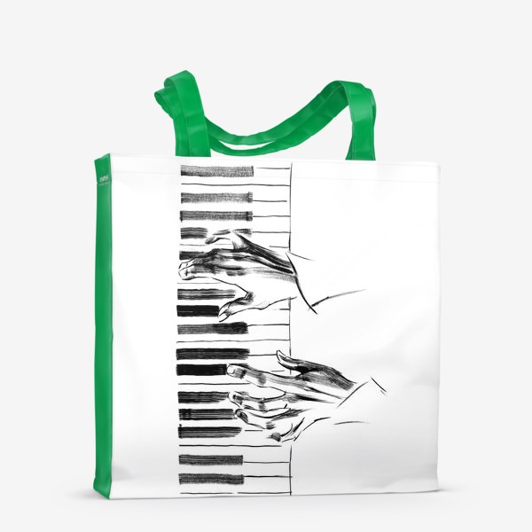 Сумка-шоппер «Пианино»