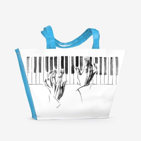 Пляжная сумка «Пианино»