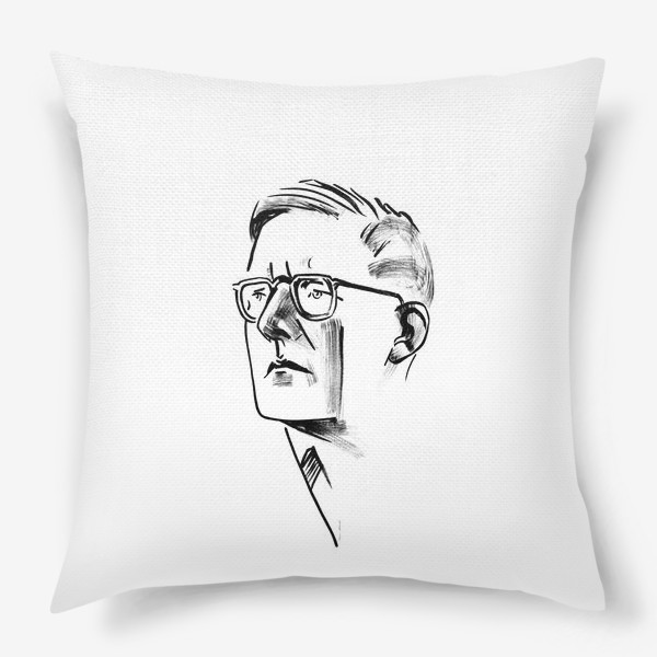 Подушка «Дмитрий Шостакович»