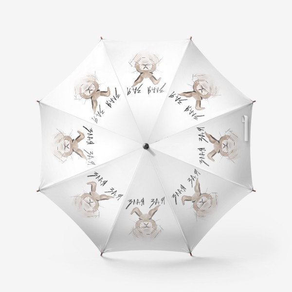 Зонт «Злая зая»