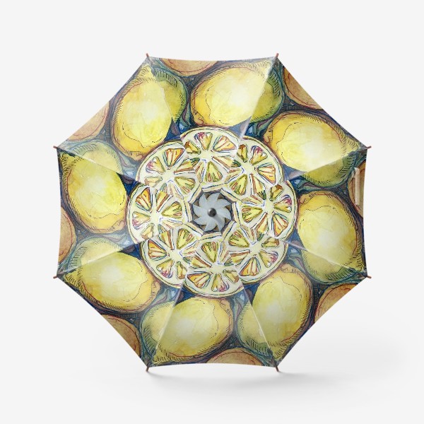 Зонт «Лимоны »