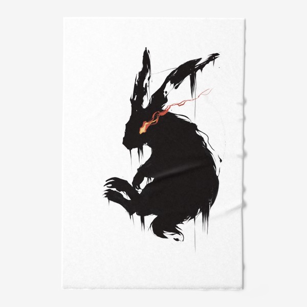 Полотенце «Черный Кролик »