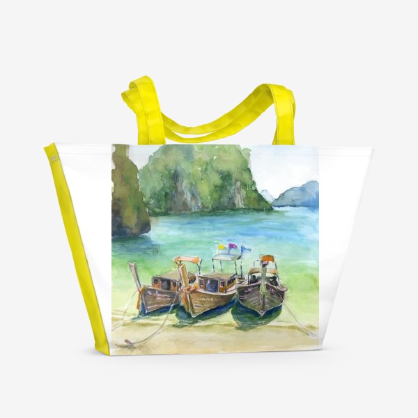 Пляжная сумка «Тай - это рай.»