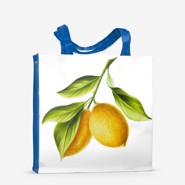 Сумка-шоппер «Лимоны на ветке»