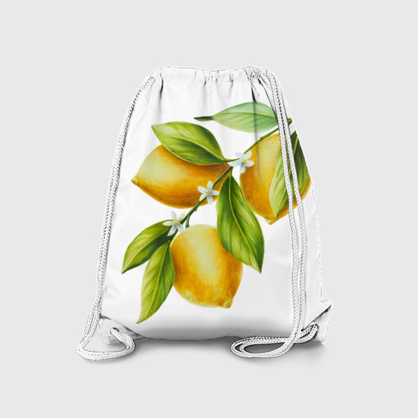 Рюкзак «Лимоны на ветке»