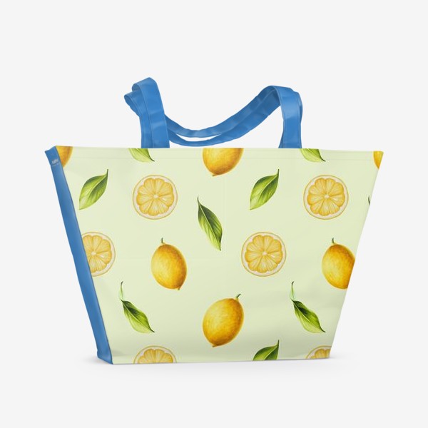 Пляжная сумка «Лимоны»
