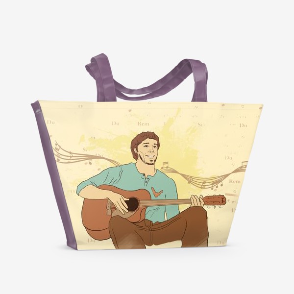 Пляжная сумка «Музыкант»