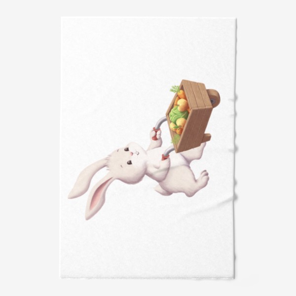 Полотенце «Кролик и урожай»